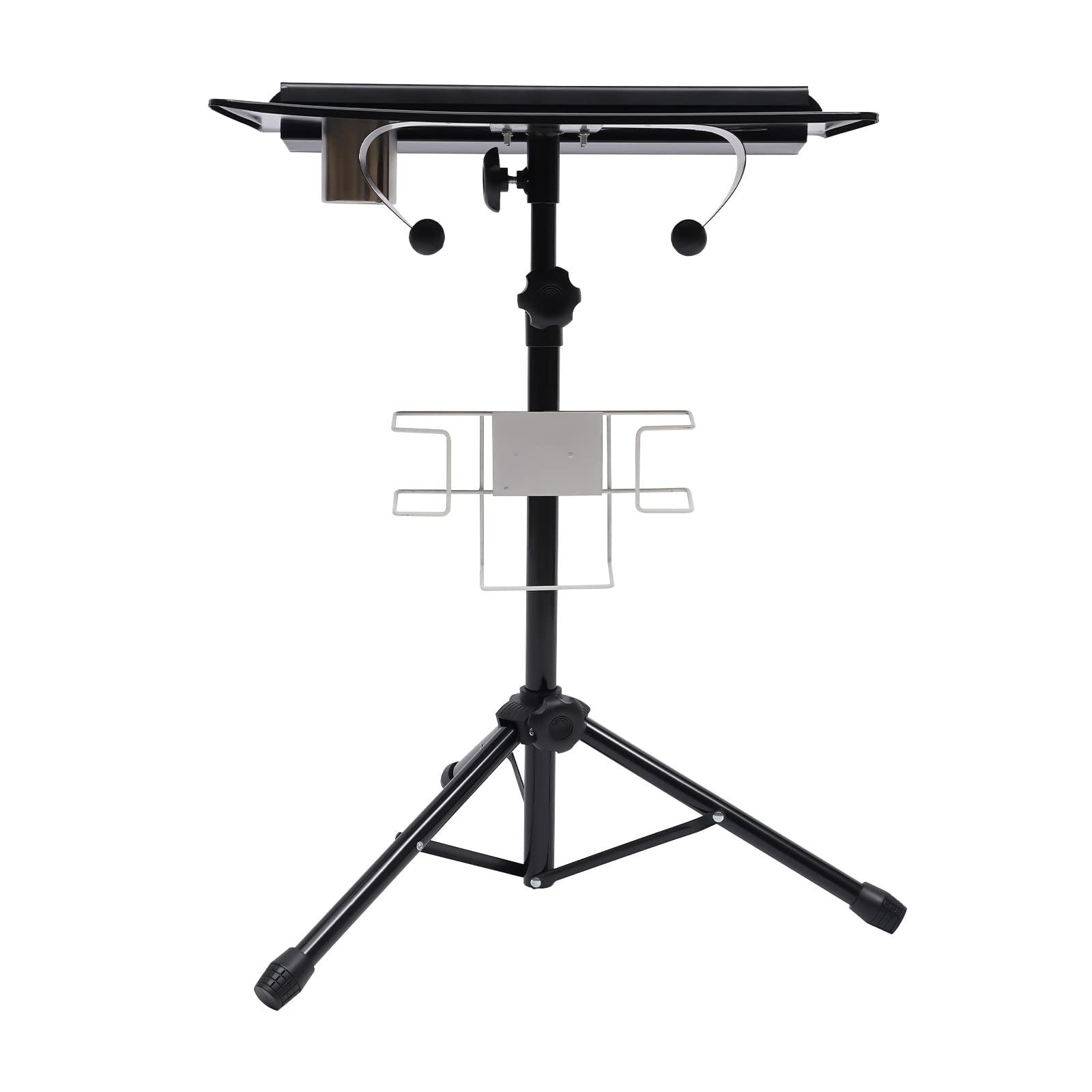 Estación de trabajo de tatuaje ajustable con caja de tinte, soporte para tatuaje, banco de trabajo de tatuaje, accesorios para salón, portátil, mesa de escritorio, mesa de estudio, mesa de tatuaje