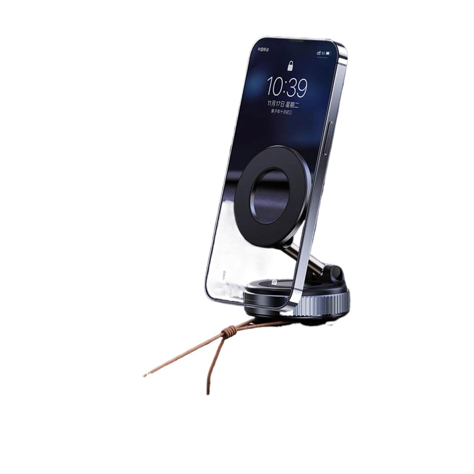 Supporto Magnetico For Telefono For Auto Con Adsorbimento Sotto Vuoto, Supporto For Telefono For Navigazione Auto(White)