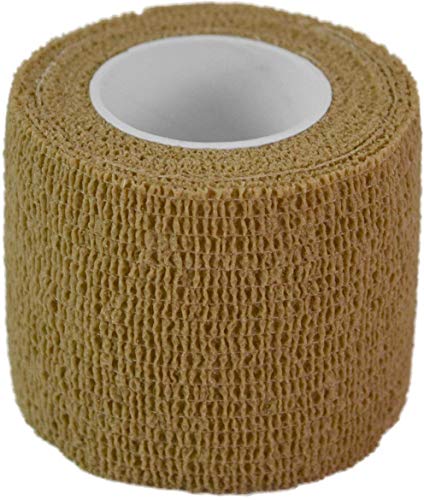 Outdoor Tarnband selbsthaftend 5 cm x 4,5 m Woodland Farbe Coyote