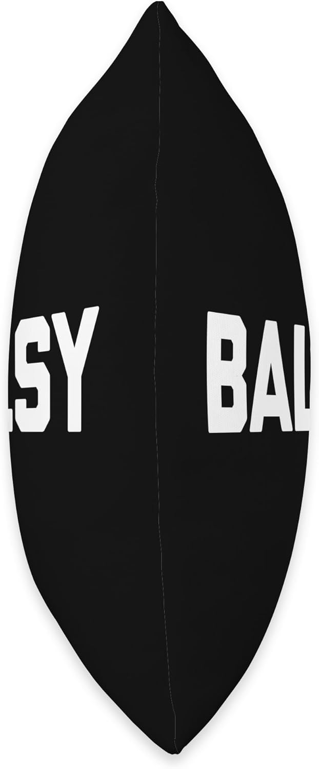 Ballsy T-Shirt funny saying sarcastic novelty humor cool Throw Pillow