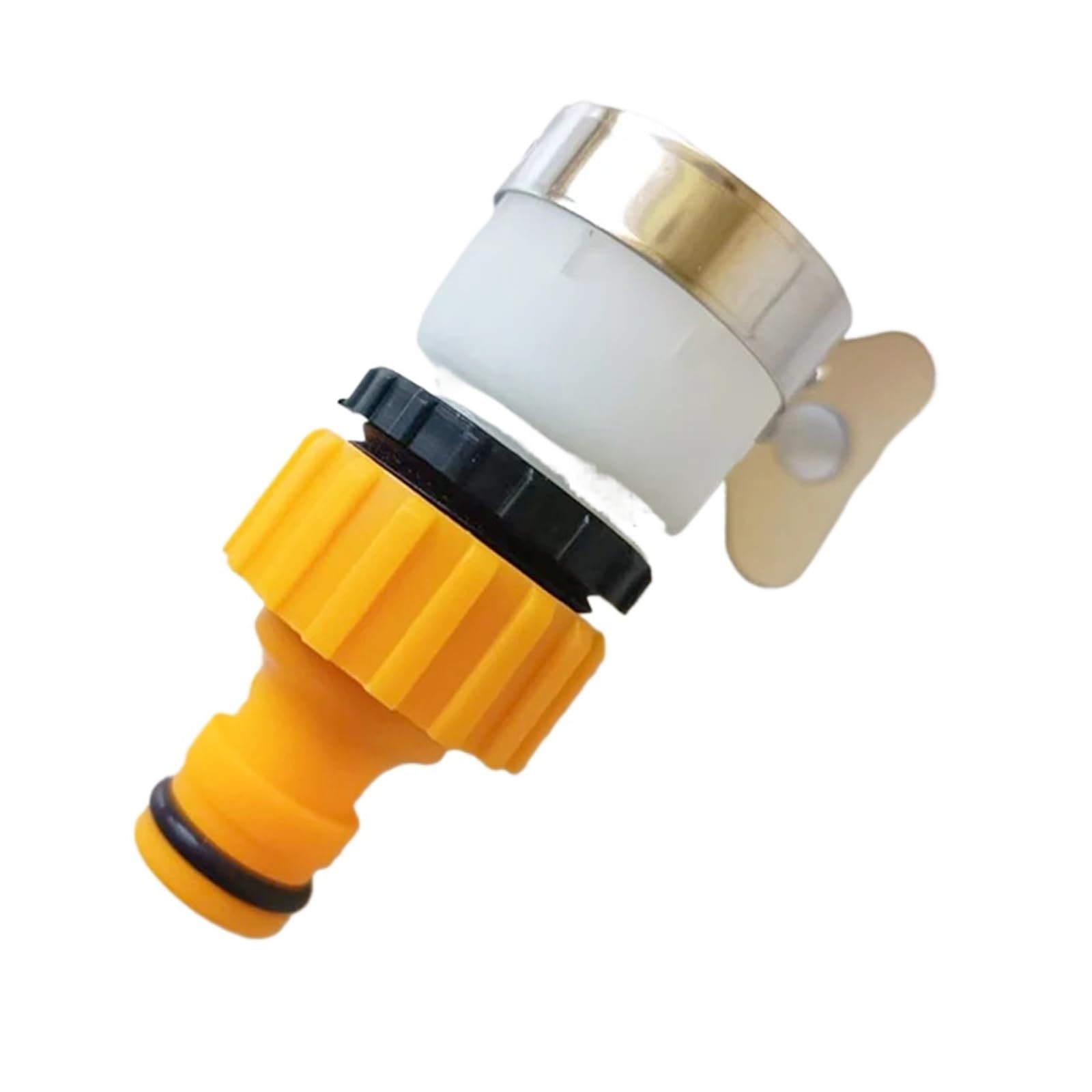 Bdfjeds Orange Garden Hose Connector 2Pcs Universal Water Faucet Adapter Hose Fitting Quick Connect Tap For Garden Irrigation