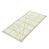 Outils de précision : les angles sont inversés pour permettre aux gauchers et aux droitiers d'utiliser facilement la règle de manière efficace.