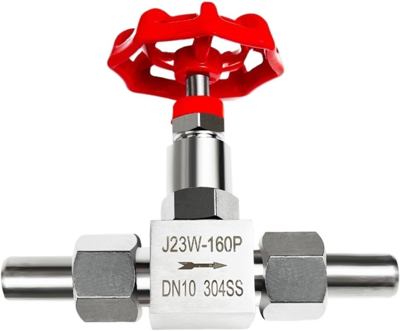 1/4" 3/8" 1/2" 3/4“ 1” 304 Stainless Steel Welded Needle Valves J23W-160P High Pressure Globe Valve(DN8)