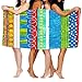 Produktbild Anjoy Badetücher für den Strand Bug's Life Funky Stripe Pool Beach Towel Sport Towel Travel Towels Gym Beach Surf Camping Ultra-Light Fast Drying for Personalized Girls Women Men