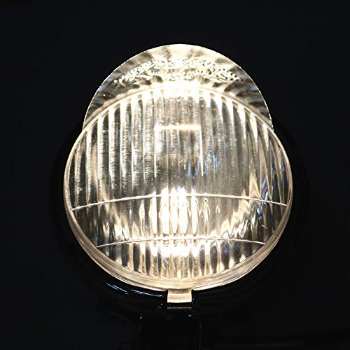 Feu Avant Led Chrome 70mm Phare Vélo Cruiser Chopper Américain Rétro
