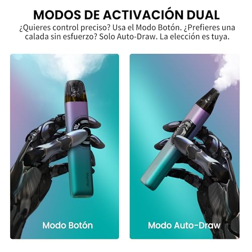 Miniatura 9 de Manvap Kit De Cigarrillo Electrónico 40w - Vaper Recargable 1300mah, Atomizador 0.6ohm Y 0.8ohm No Se Permiten Líquidos Electrónicos Ni Recargas.Sin Nicotina.