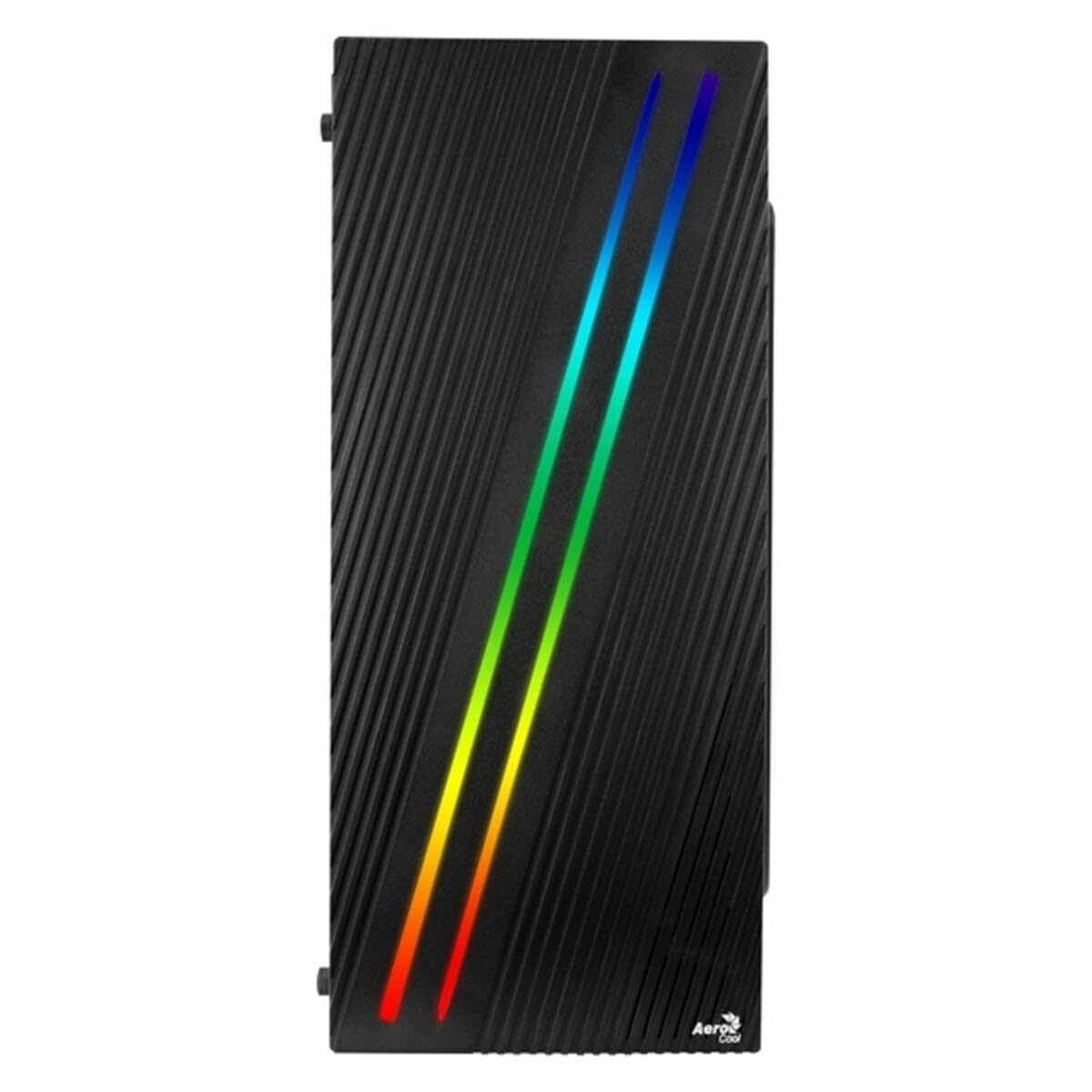 AeroCool Boîtier ATX Semi-Tour Streak RGB USB 3.0 Noir