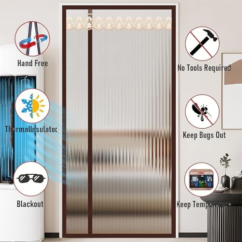 Rideau thermique isolant de porte idéal pour optimiser la climatisation en été - 6