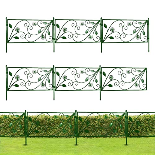 cypreason Recinzione da Giardino Decorativa | Recinto per Giardino | Recinzione Solida, Bordo del Pannello, recinzioni Decorative, barriera per Animali per aiuole per recinti all'aperto