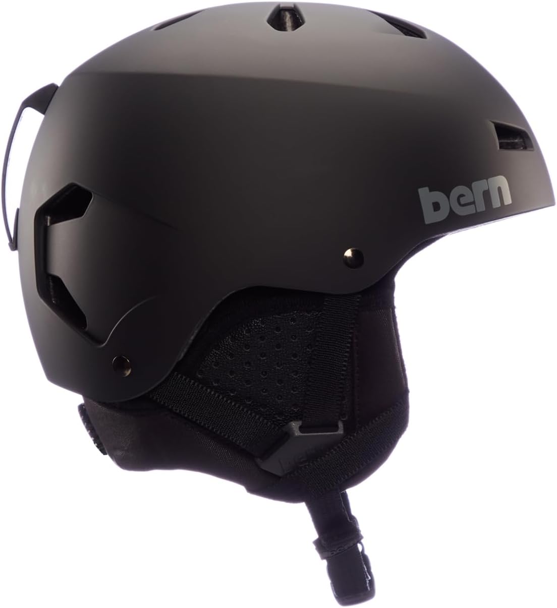 Bern Macon Classic Snowboard Helmet for Men and Women, EPS, All-Season