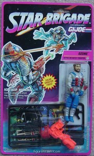 1993 Hasbro G.I. Joe Star Brigade Collection Ozone Astro-Infantry Trooper