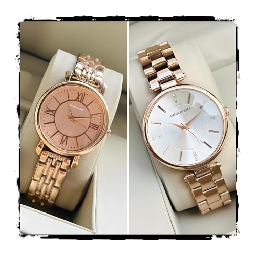 Image of AMERICANVIBER DRW002001 Premium Watch Combo for All Occasions ? Fancy & Elegant Design, Stylish Gift Set Analog Watch - for Women