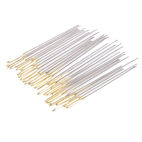 D DOLITY 30er /Set Nähnadeln/Stopfnadeln mit Spitze und großem Auge Sticknadel Stecknadel 22 24 26
