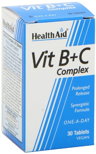 HealthAid VIT B+C Complex - Prolong Release - 30 Tablets