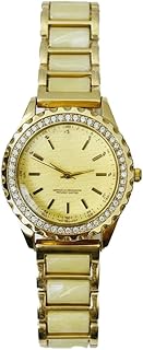 ساعة يد انالوج انيقة من الستانلس ستيل للنساء - اكسسوار يومي انيق ومتين وعصري