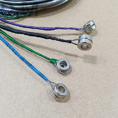 Cordes violoncelle Argent C-G-D-A acier chromé accessoire musique - 4