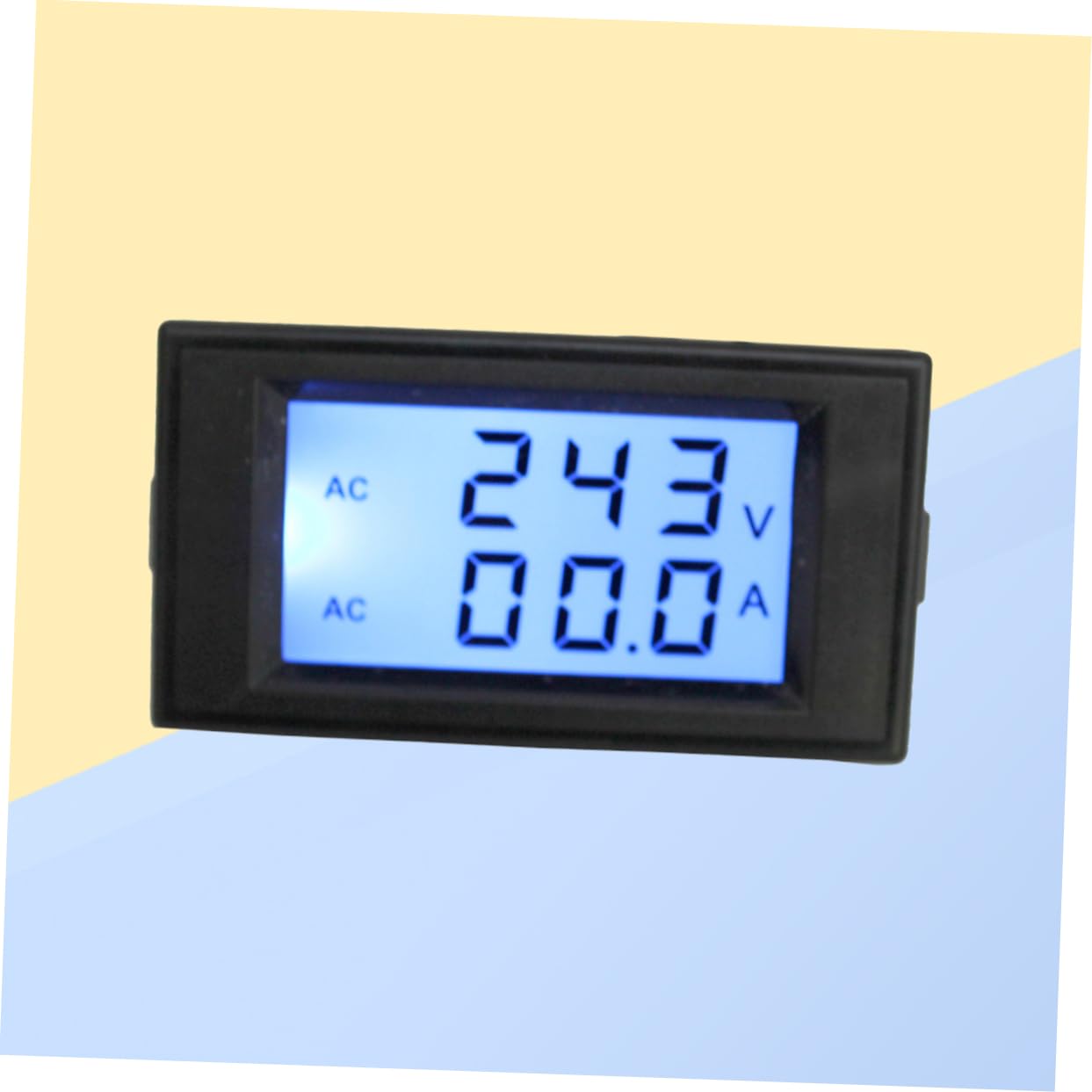 DOITOOL 3pcs LCD Digital Display Voltage and Ammeter Multifunctional Circuit Measurement Tool for Appliance Monitoring and Energy Efficiency