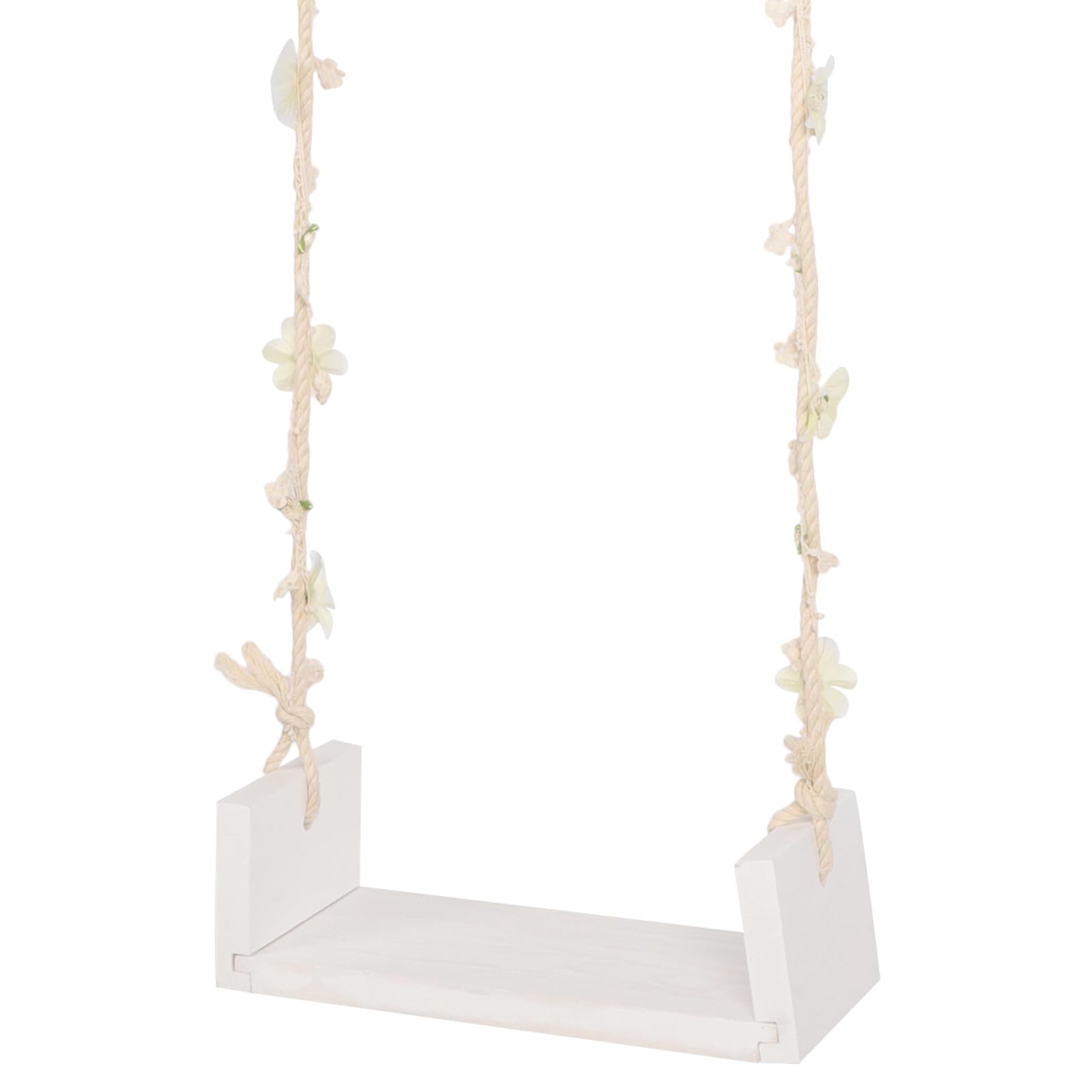 Columpio de Madera para Recién Nacidos con Detalles Accesorio Fotográfico Decorativo y Prop para Sesión de Fotos de Bebés Diseño Minimalista y Duradero para Estudio y Hogar
