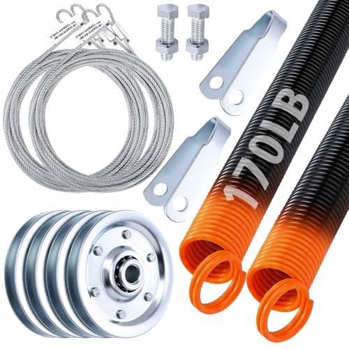 MorningRo 170 lb Extension Springs Bundle
