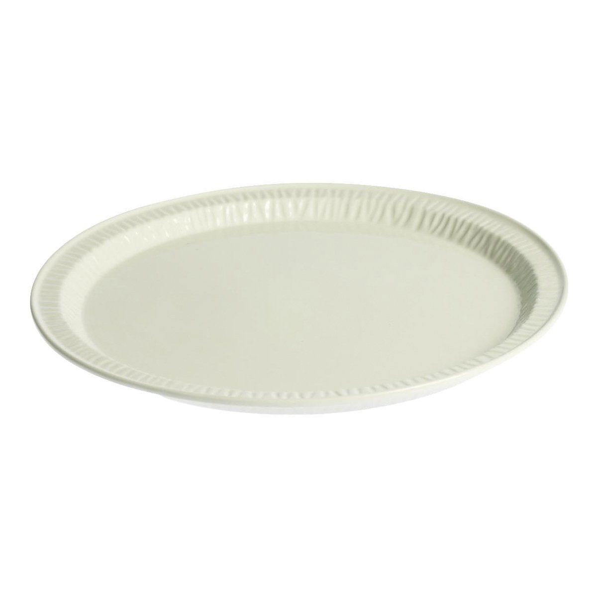 Seletti Porcelana Plato Llano Ø cm. 28, Blanco, Juego de 6