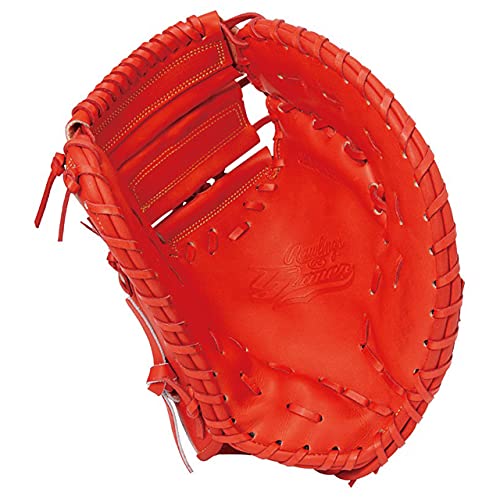 ローリングス(Rawlings) 野球用 硬式 GAMER MITT [ファースト用] サイズ12.5 GH1GJ3K Rオレンジ サイズ 12.5 ※左投用 2枚目