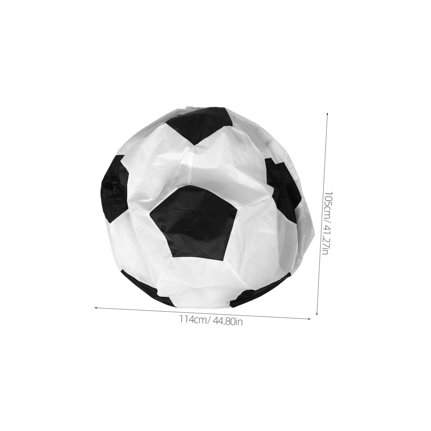 Healeved Soccer Costume Inflatable for Boys and Girls Blow up Soccer Suit Funny Design for Sports Events