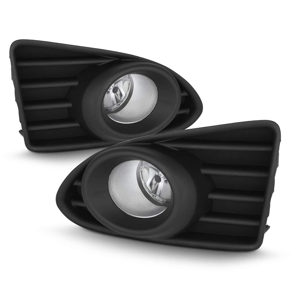 ACANII - For 2012-2015 Scion iQ Hatchback Glass Lens Bumper Fog Lights Lamp wSwitch Assembly Driver & Passenger Side product thumbnail 3