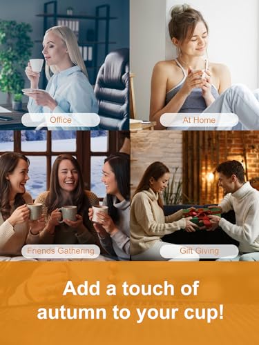 Image of TeeLux Decaf Pumpkin Spice Black Tea, Mellow Decaffeinated Black Tea with Cinnamon, Cloves, Ginger & Creamy Pumpkin Flavor, Warm & Aromatic, 100 Count