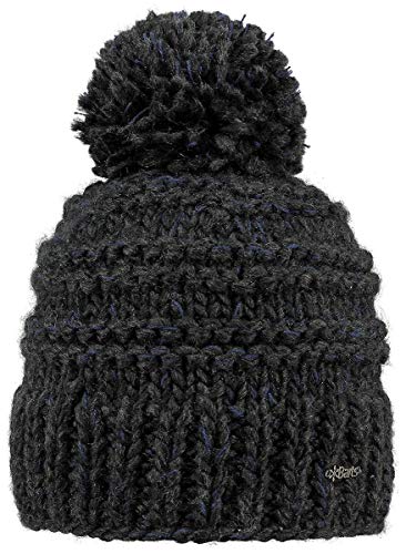 Bonnet de ski Barts Jasmin pour femme avec doublure chaude et pompon