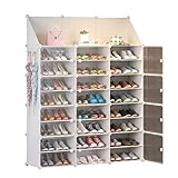 Multifunktions: Mit einem innovativ aussehenden Design geliefert, ein Schuhgestell, nicht nur ein Schuhgestell, sondern auch ein Buchinhaber, ein Speicherregal für das Büro, ein Badezimmerorganisator oder sogar ein Potting-Regal.Sie können es zu Hause nutzen, in der Küche, im Büro, auf einem Balkon oder im Garten.