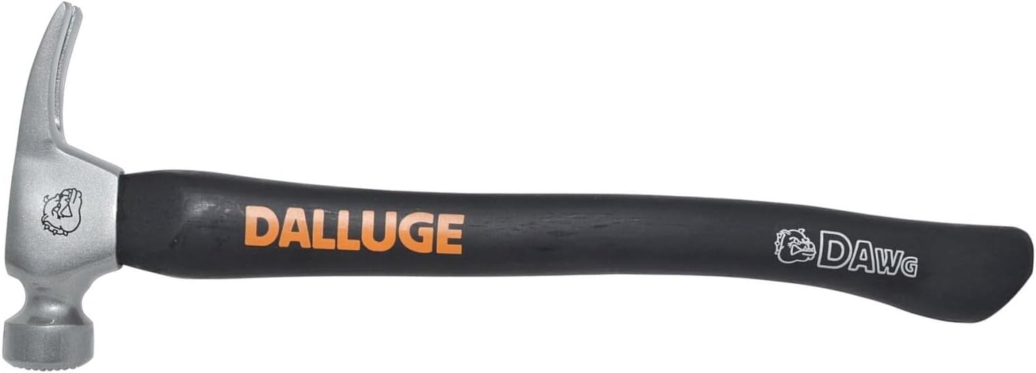 VAUGHAN DALLUGE DAWG Framing Hammer, 21 oz Head, American Hickory Handle, Magnetic Nail Holder, 2180, VN02180