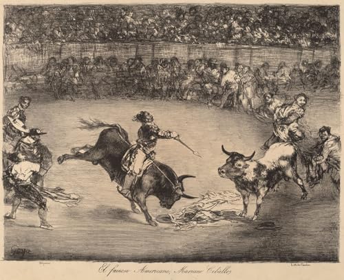 Tableau sur toile Mariano Ceballos de Goya 60x90cm art moderne