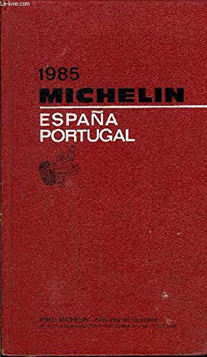 Michelin Red-Espana 2060063558 Book Cover