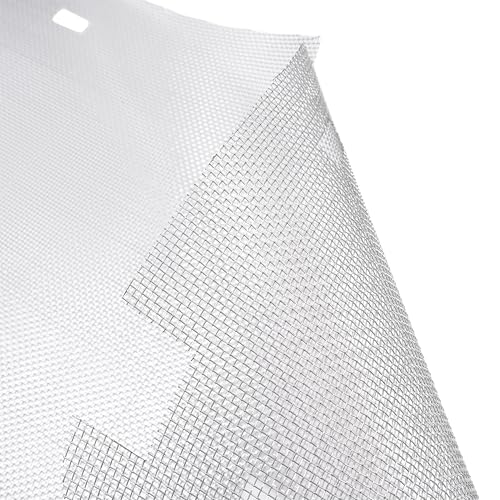 ALMULOO Bug Screen Compatible with 2013-2021 Peterbilt 579 Q195 Steel Bug Mesh Silvery by ALMULOO - Image 6