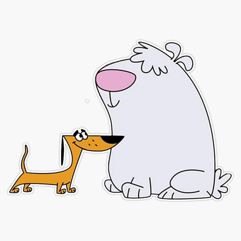 POORKOOΚΤΟΥ Bad Pals DUMB #2 Amazon.com: 2 Stupid Dogs Sticker Bumper Sticker Vinyl Decal 5