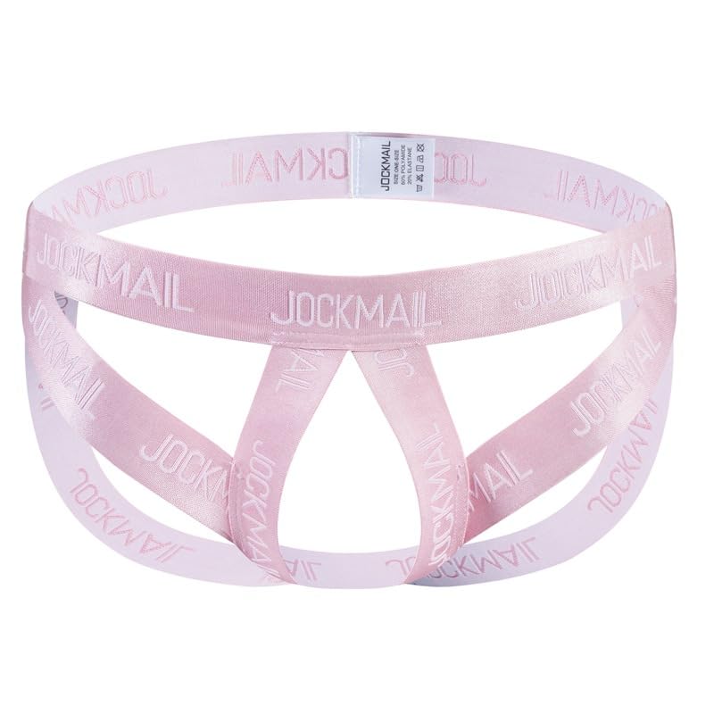 JOCKMAIL Men's Body Chest Harness Jockstrap Underwear Set Elastic Waistband Mens Jock Strap with Body Chest Harness4