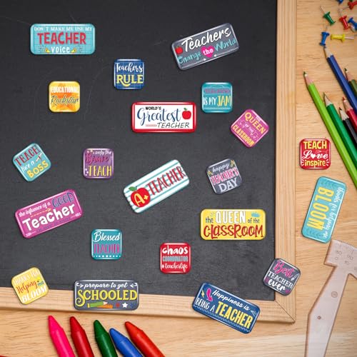 36 Piezas Imanes Decorativos para Refrigerador para Profesores miniatura 5