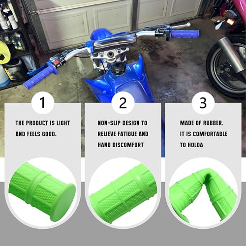 Image of Motorcycle Throttle Assembly,7 /8 inch Quick Twist Throttle Grips with Throttle Cable Aluminum Alloy Universal for CRF KLX SSR TTR 110 125 150 250cc Dirt Pit Bike ATV Mini Bike