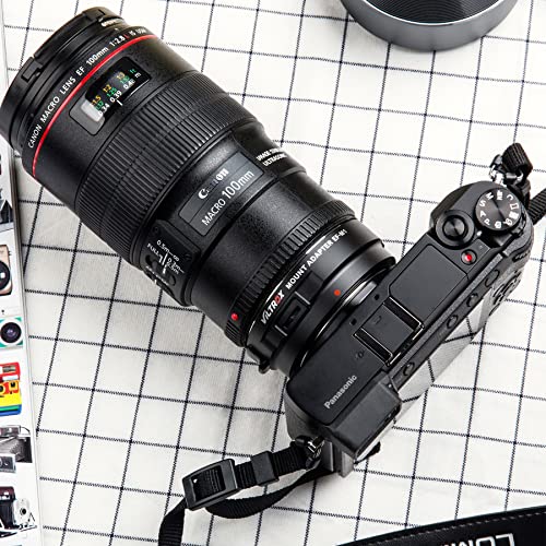 Adaptateur autofocus Viltrox EF-M1 pour résoudre la compatibilité Canon M4/3 - 5