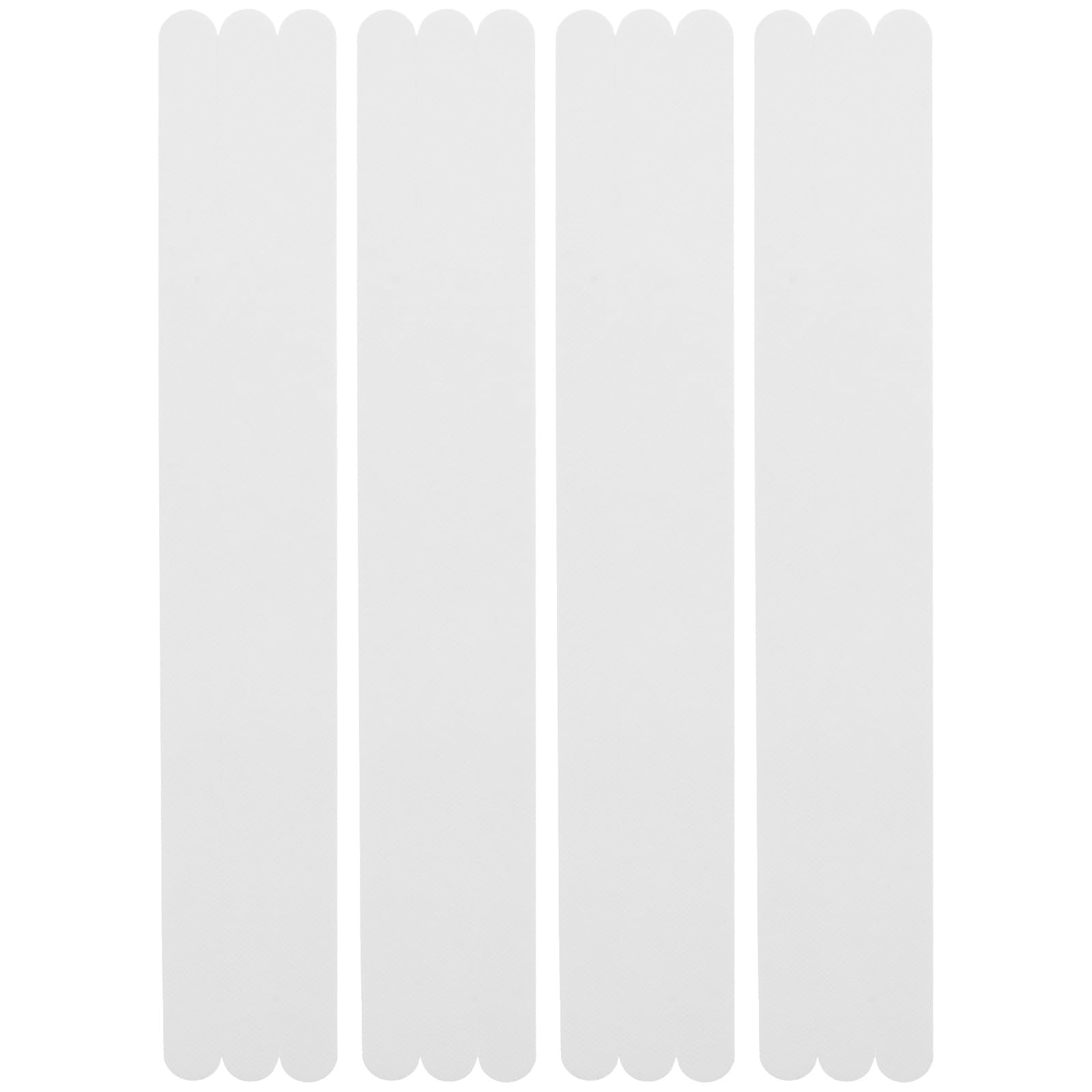 Supvox 12 Stück Peva Antirutsch Aufkleber für Badewanne und Dusche Selbstklebend 38x2cm rutschfest Wasserabweisend Badewannen Bodenaufkleber für Badezimmer Treppen und Duschen