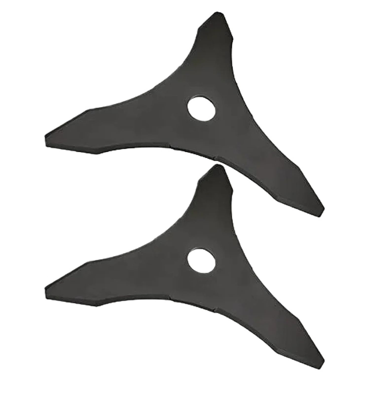 Cuchillas for desbrozadora multimarca de 10" y 3 Dientes, 2 Unidades | Cuchillas de repuesto de corte de acero duraderas for varias desbrozadoras