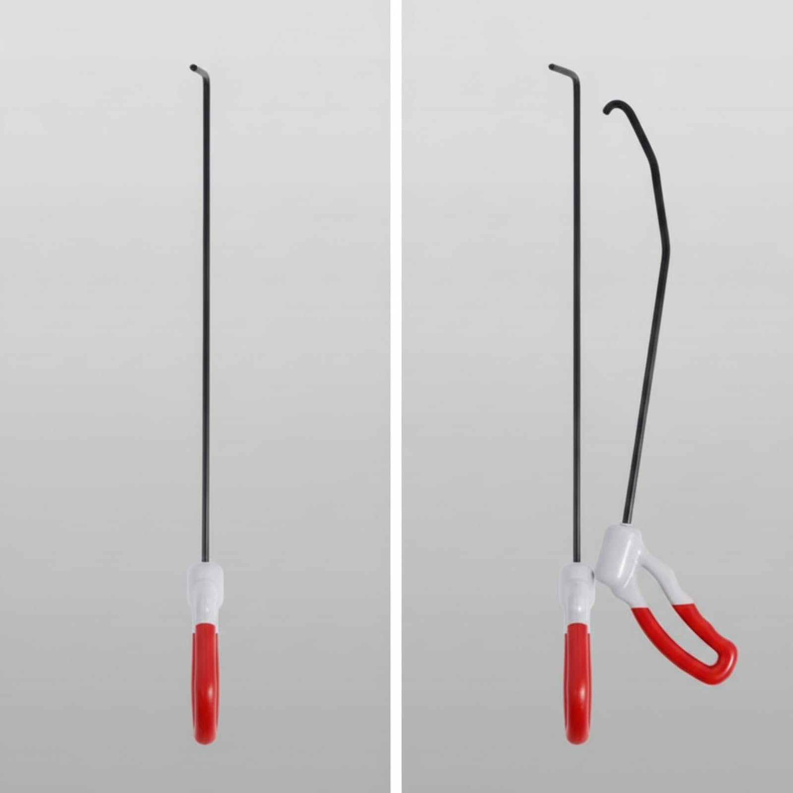 2 Pezzi Kit Tirabolli Manuale Unsile Regolabile, Universale, Gancio, per Garage