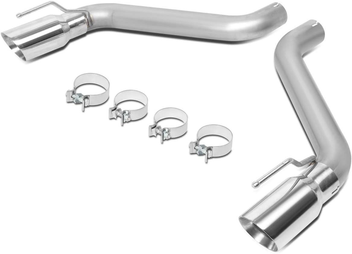 DNA MOTORING CBE-MU-CC16-62L Stainless Steel Cat Back Exhaust System [Compatible with 16-18 Chevy Camaro 6.2L V8 ]
