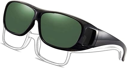 polaroid sunglasses over glasses