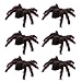 BYNYXI Ragno Peloso di Halloween, 6 Pezzi di Ragno affollato con sbavatura, Simulazione Ragno Spaventoso Decorazione di Halloween Ragno di Peluche Spaventoso Puntelli per Bar Party Haunted House