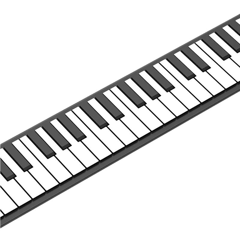 Piano roulé à la main à 88 touches, fonctionnement tactile LED, 128 timbres et rythmes, touches en silicone épaissies, haut-parleurs Hi-Fi de 2,25 pouces. Convient aux débutants et aux professionnels - Les Beatles, Paul McCartney, John Lennon, RIngo Starr, George Harrison Piano roulé à la main à 88 touches, fonctionnement tactile LED, 128 timbres et rythmes, touches en silicone épaissies, haut-parleurs Hi-Fi de 2,25 pouces. Convient aux débutants et aux professionnels – Image 5