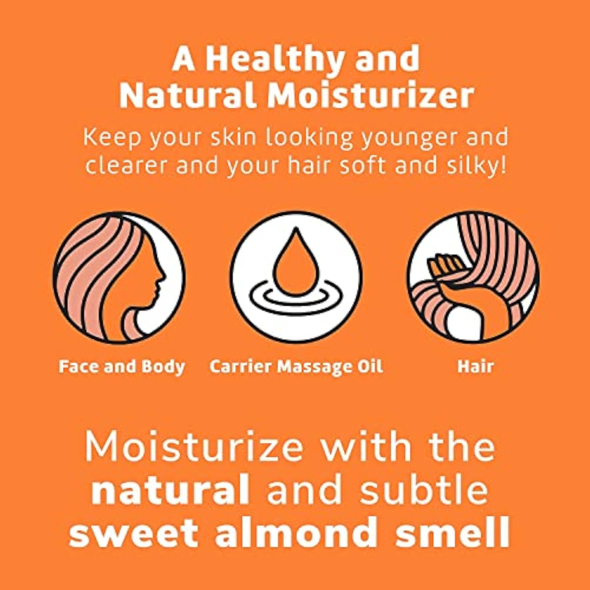 Sweet Almond Oil, 2 Ounce