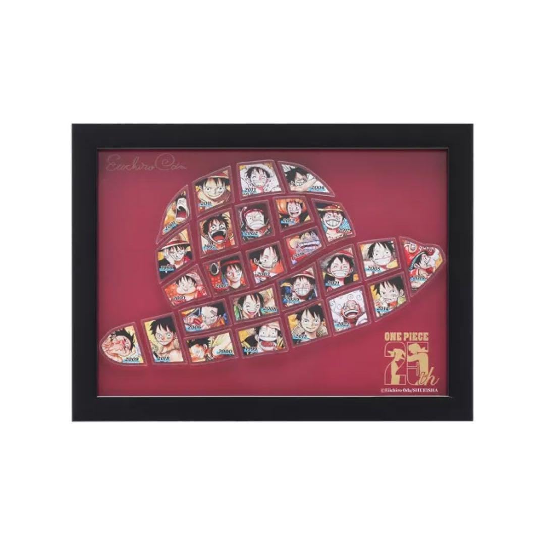 ONE PIECE 額装ピンズセット LUFFY Amazon.co.jp: 『ONE PIECE』連載25周年記念 額装ピンズセット “LUFFY