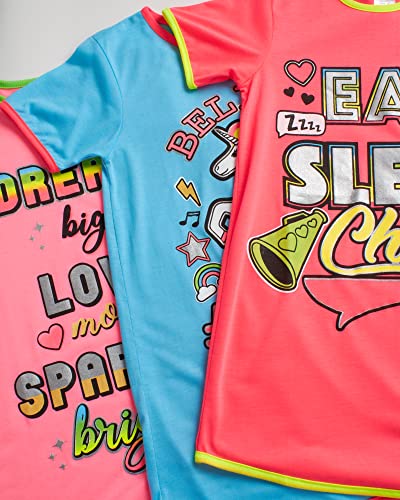 Angel Face Girls’ Nightgown Pajamas – 3 Pack Sleepwear Night Dress Sleep Shirt (4-14), Size 12, Unicorn Dreaming #TOP2