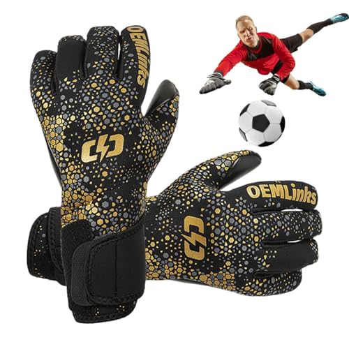 Gants de gardien de but de football haute performance réutilisables enfants et adultes
